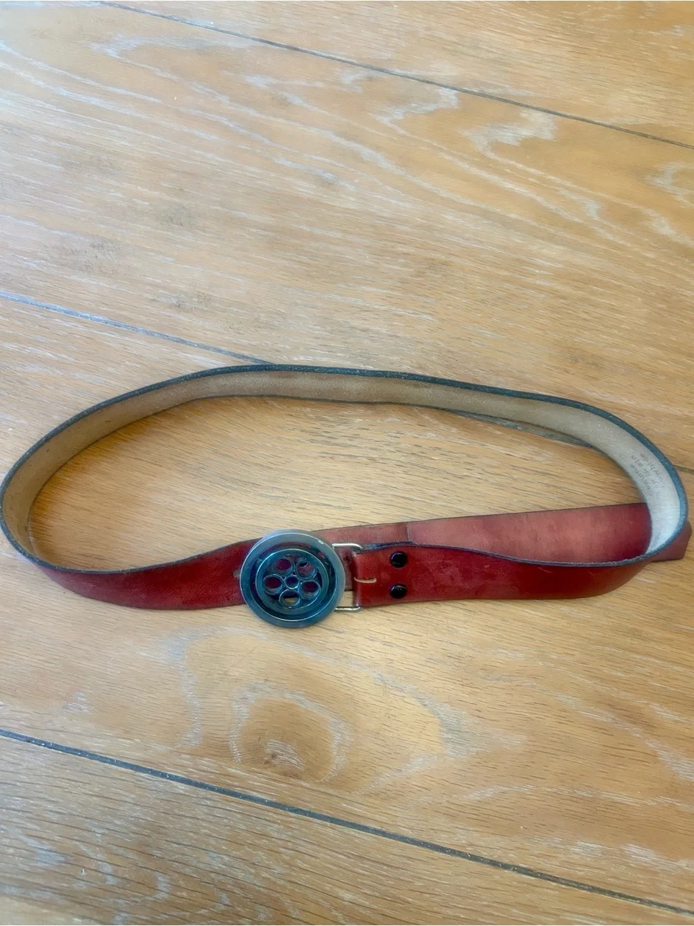 Hand Made Metamorphosis Leather Vintage Belt